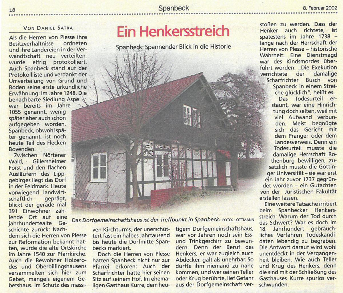 AlterZeitungsartikel